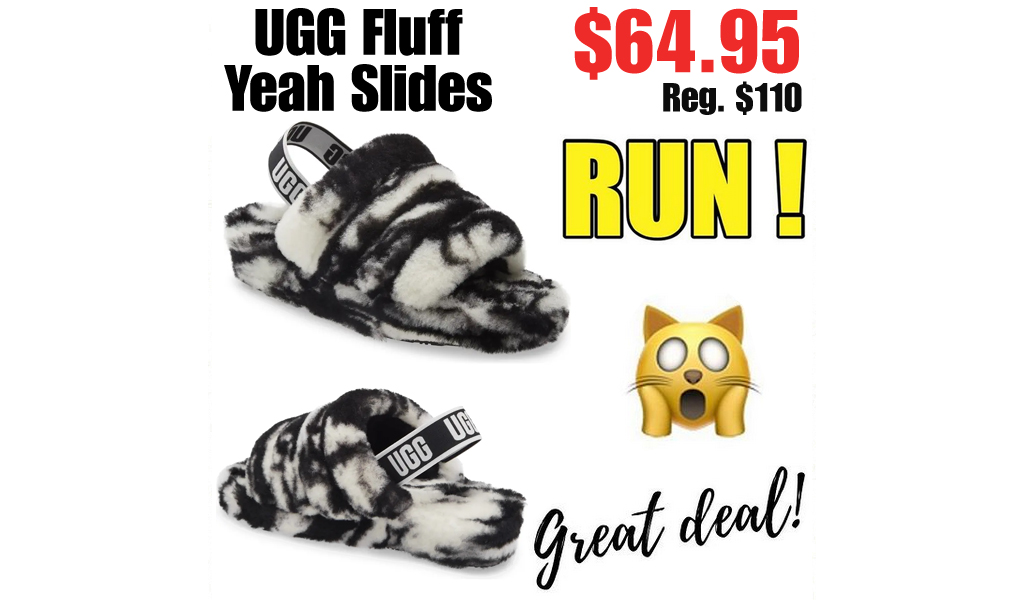 UGG Fluff Yeah Slides Only $64.95 Shipped on Nordstrom Rack (Regularly $110)