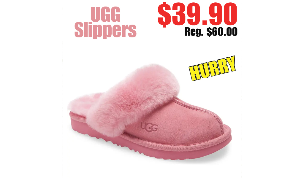 UGG Slippers Only $39.90 Shipped on Nordstrom Rack (Regularly $60.00)