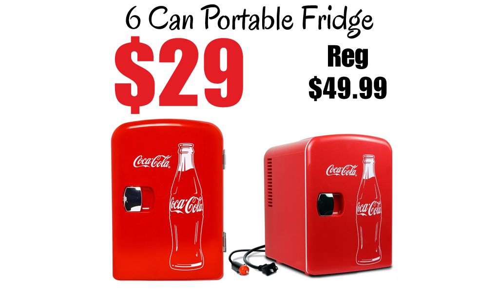 6 Can Portable Fridge Just $29.00 on Walmart.com (Regularly $49.99)