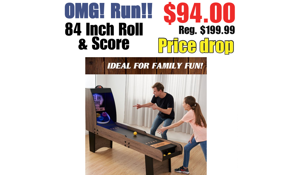 84 Inch Roll And Score Just $94.00 on Walmart.com (Regularly $199.99)