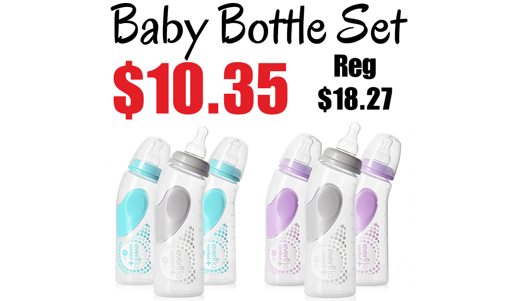 Baby Bottle Set Just $10.35 on Walmart.com (Regularly $18.27)