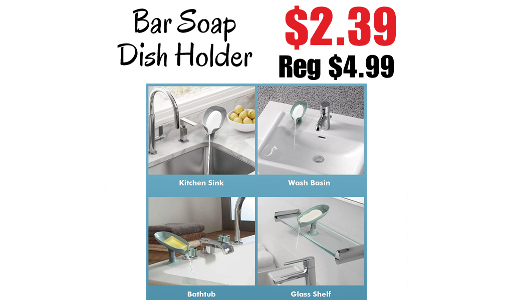 Bar Soap Dish Holder Only $2.39 Shipped on Amazon (Regularly $4.99)