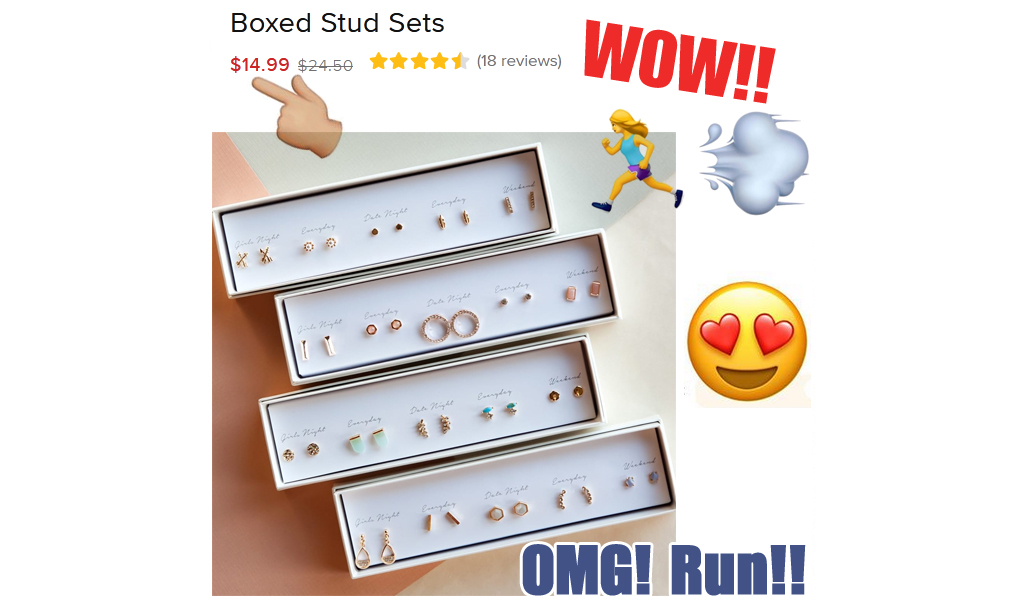 Boxed Earrings Sets Only $14.99 Shipped on Jane.com (Regularly $25)