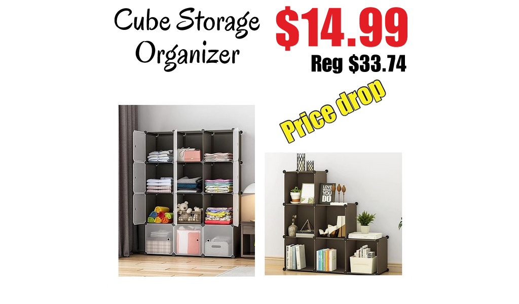 Cube Storage Organizer Only $14.99 Shipped on Amazon (Regularly $33.74)