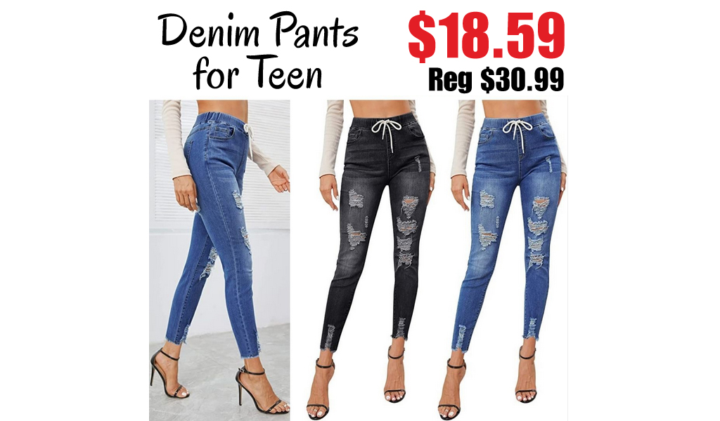 Denim Pants for Teen Only $18.59 Shipped on Amazon (Regularly $30.99)