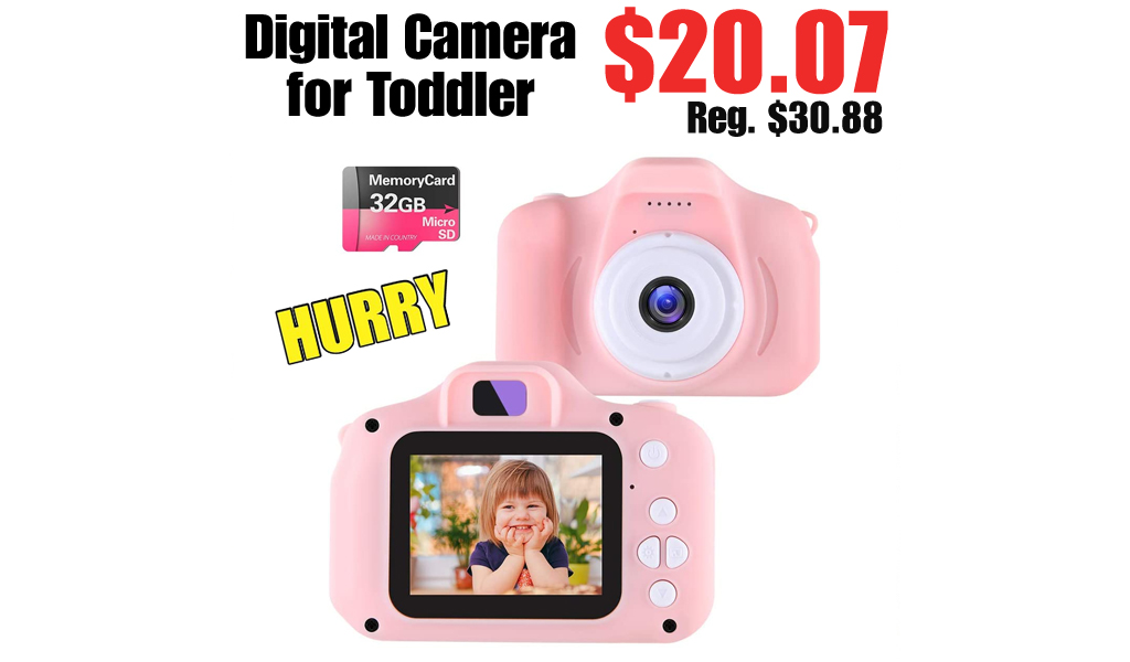Digital Camera for Toddler Only $20.07 Shipped on Amazon (Regularly $30.88)