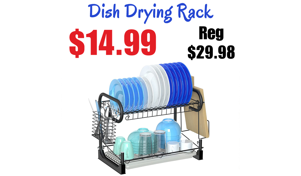 Dish Drying Rack Only $14.99 Shipped on Amazon (Regularly $29.98)