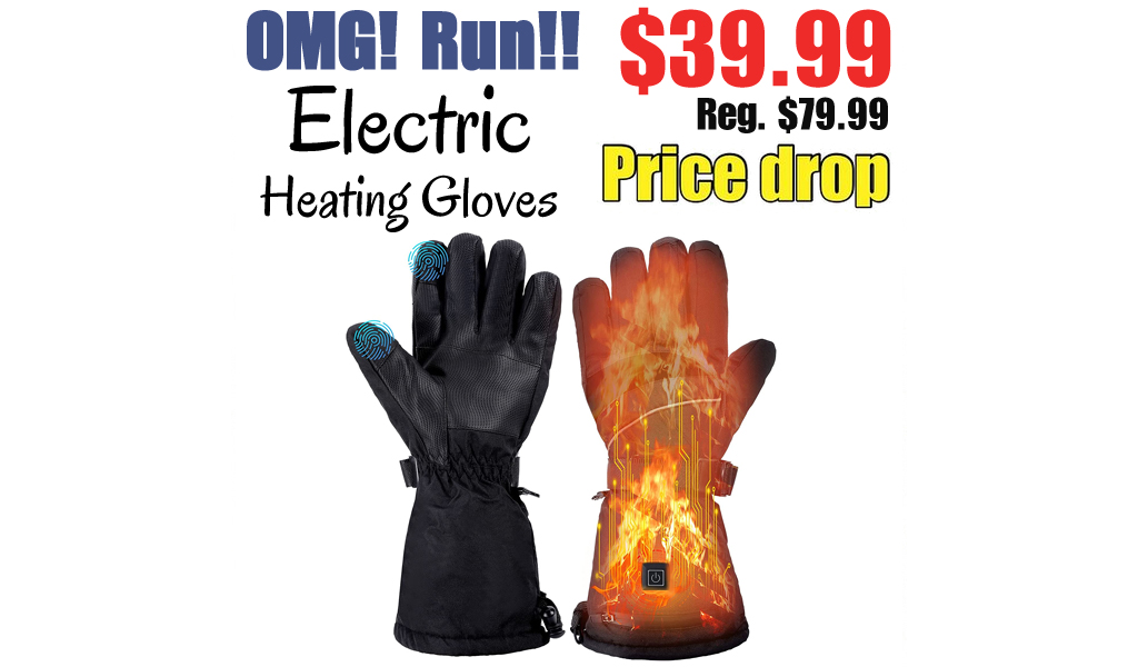 Electric Heating Gloves Only $39.99 Shipped on Amazon (Regularly $79.99)
