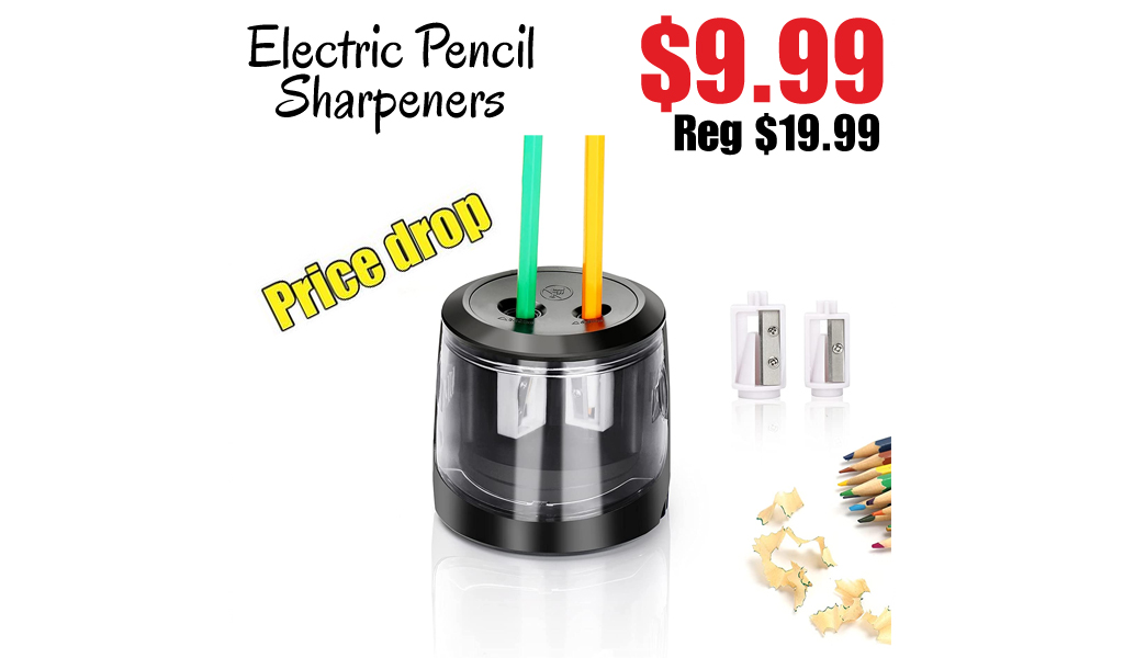 Electric Pencil Sharpeners Only $9.99 Shipped on Amazon (Regularly $19.99)