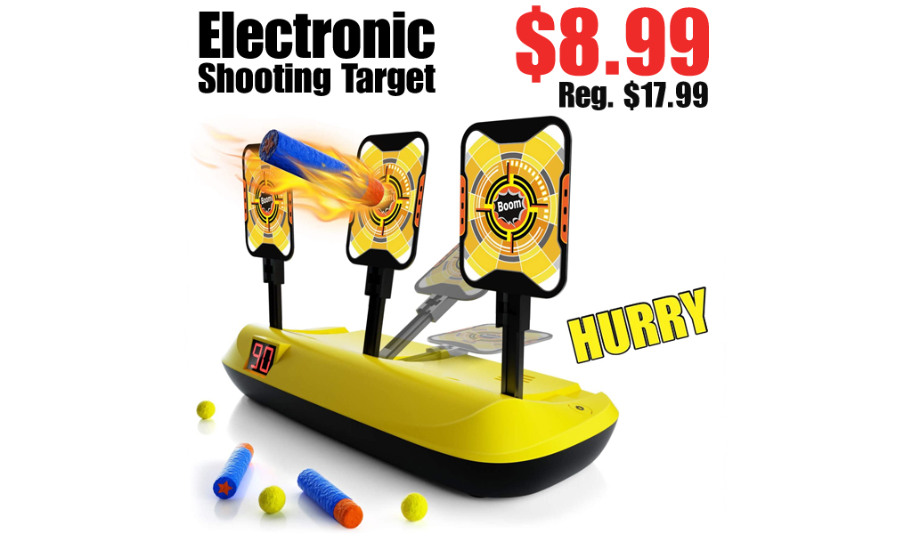 Electronic Shooting Target Only $8.99 Shipped on Amazon (Regularly $17.99)