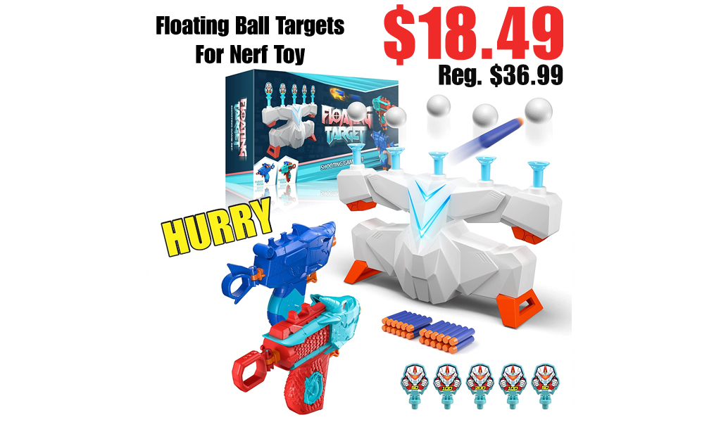Floating Ball Targets For Nerf Toy Only $18.49 Shipped on Amazon (Regularly $36.99)