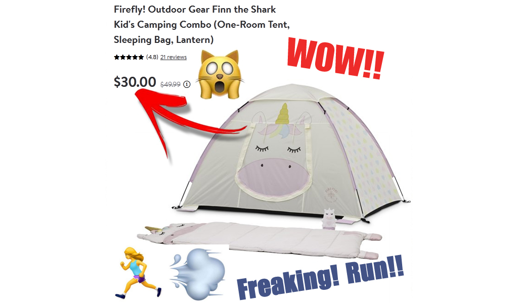 Kids Camping Set Just $30.00 on Walmart.com (Regularly $49.99)