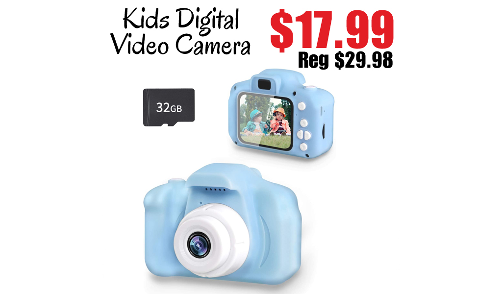 Kids Digital Video Camera Only $17.99 Shipped on Amazon (Regularly $29.98)