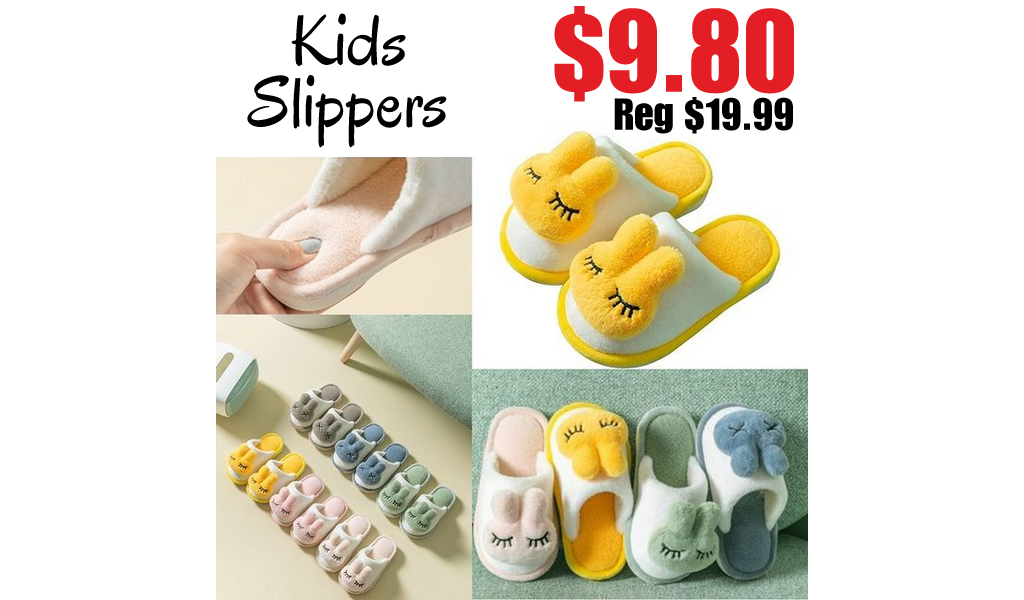 Kids Slippers Only $9.80 Shipped on Amazon (Regularly $19.99)