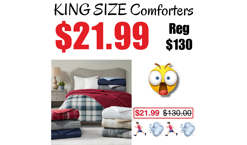 King Size Comforters Only $21.99 Shipped on Macys.com (Regularly $130)