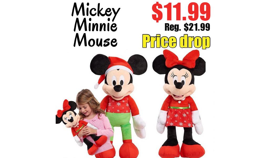 Mickey / Minnie Mouse Only $11.99 Shipped on Amazon (Regularly $21.99)