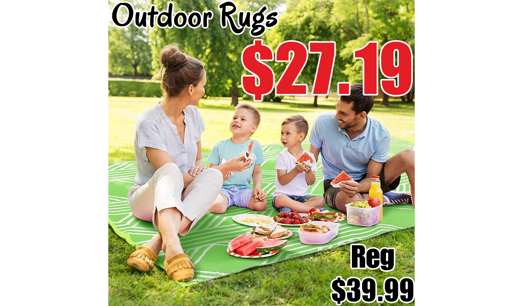 Outdoor Rugs Only $27.19 Shipped on Amazon (Regularly $39.99)