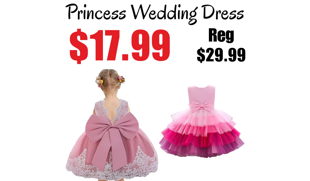 Princess Wedding Dress Only $17.99 Shipped on Amazon (Regularly $29.99)