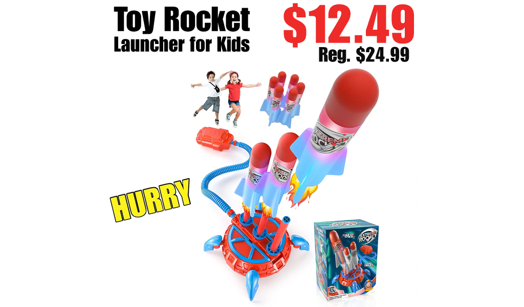 Toy Rocket Launcher for Kids Only $12.49 Shipped on Amazon (Regularly $24.99)