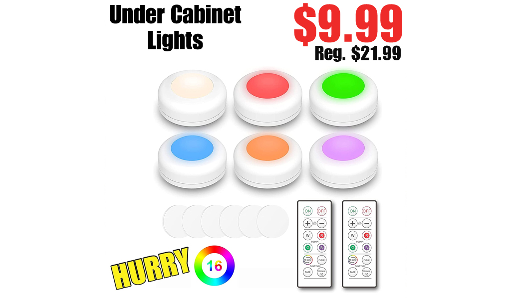 Under Cabinet Lights Only $9.99 Shipped on Amazon (Regularly $21.99)