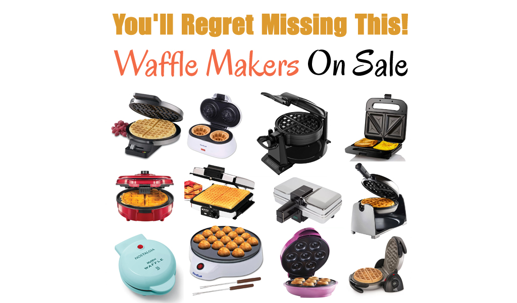 Waffle Makers for Less on Wayfair - Big Sale