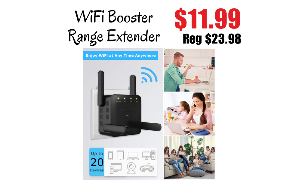 WiFi Booster Range Extender Only $11.99 Shipped on Amazon (Regularly $23.98)