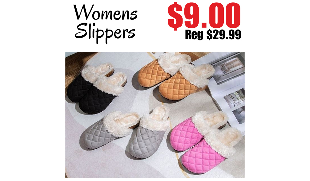 Womens Slippers Only $9.00 Shipped on Amazon (Regularly $29.99)