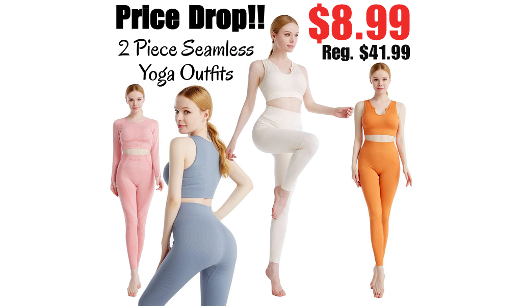2 Piece Seamless Yoga Outfits Only $8.99 Shipped on Amazon (Regularly $41.99)