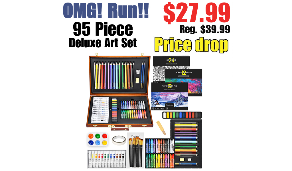 95 Piece Deluxe Art Set Only $27.99 Shipped on Amazon (Regularly $39.99)