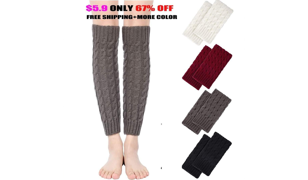 Ankle Cuffs Knit Leg Warmers for Women and Girls+FREE SHIPPING