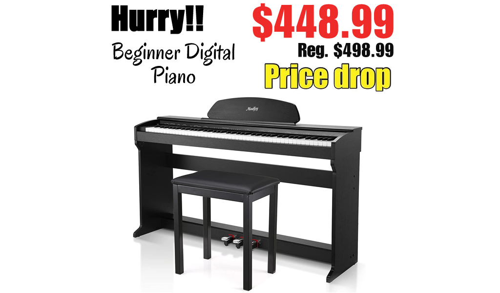 Beginner Digital Piano Only $448.99 Shipped on Amazon (Regularly $498.99)