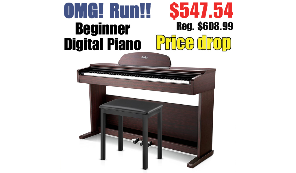 Beginner Digital Piano Only $547.54 Shipped on Amazon (Regularly $608.99)