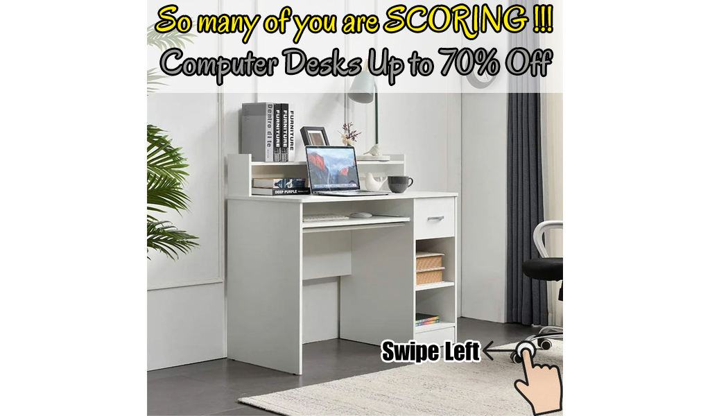 Computer Desks Up To 70% Off on Wayfair - Big Sale