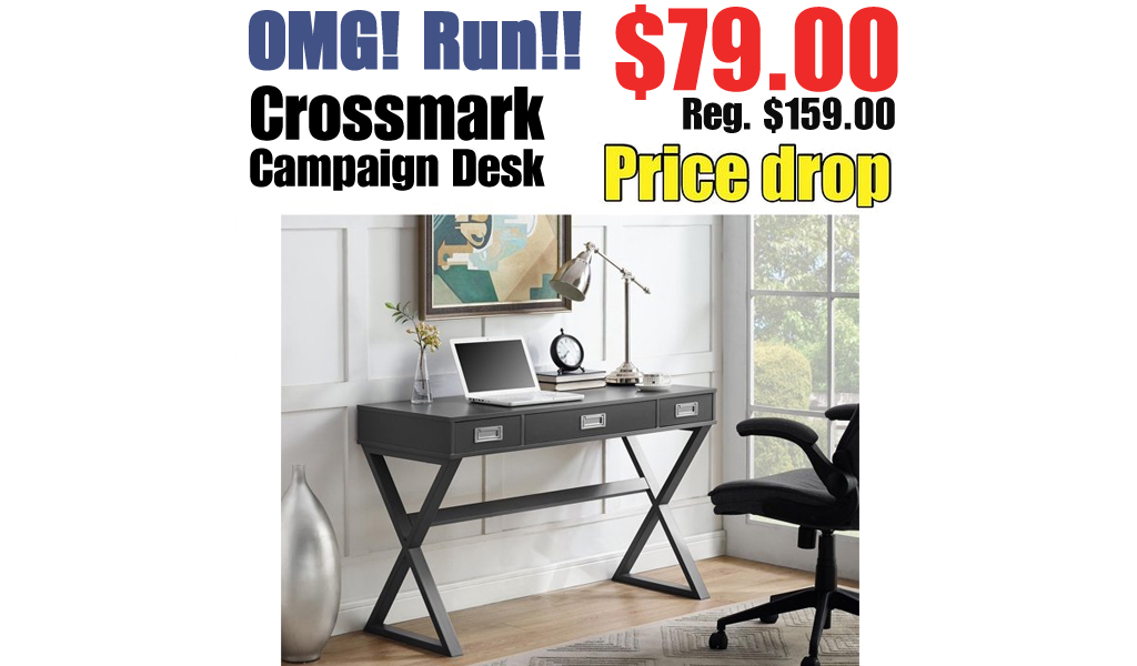 Crossmark Campaign Desk Just $79.00 on Walmart.com (Regularly $159.00)