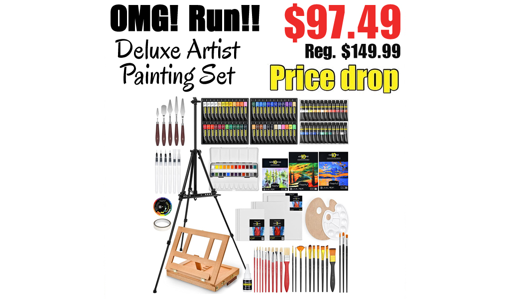 Deluxe Artist Painting Set Only $97.49 Shipped on Amazon (Regularly $149.99)