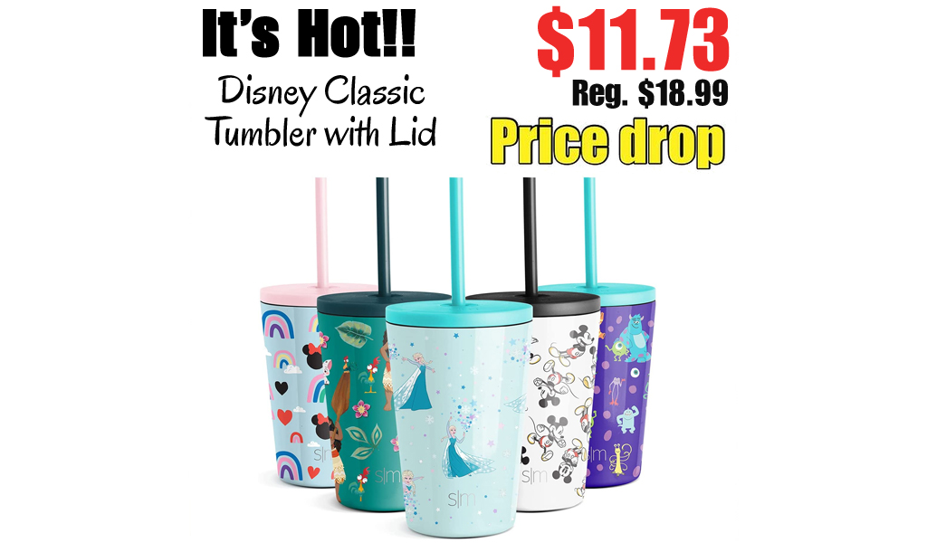 Disney Classic Tumbler with Lid Only $11.73 Shipped on Amazon (Regularly $18.99)