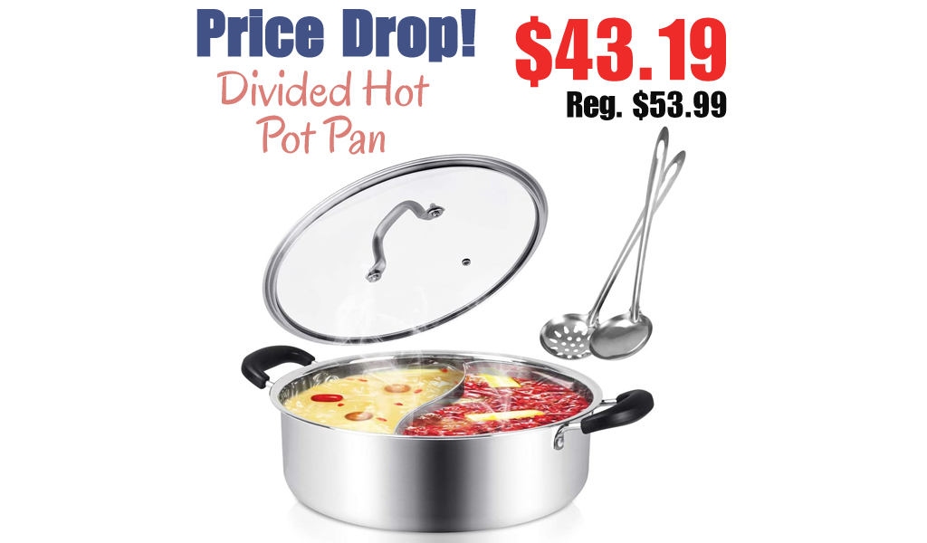 Divided Hot Pot Pan Only $43.19 Shipped on Amazon (Regularly $53.99)