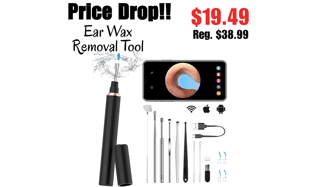 Ear Wax Removal Tool Only $19.49 Shipped on Amazon (Regularly $38.99)