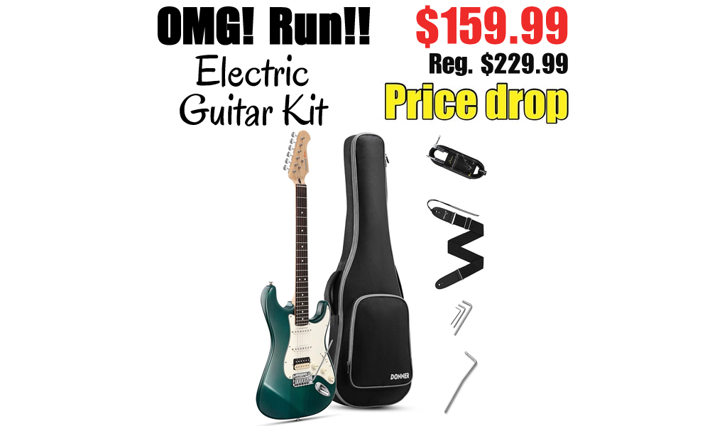 Electric Guitar Kit Only $159.99 Shipped on Amazon (Regularly $229.99)