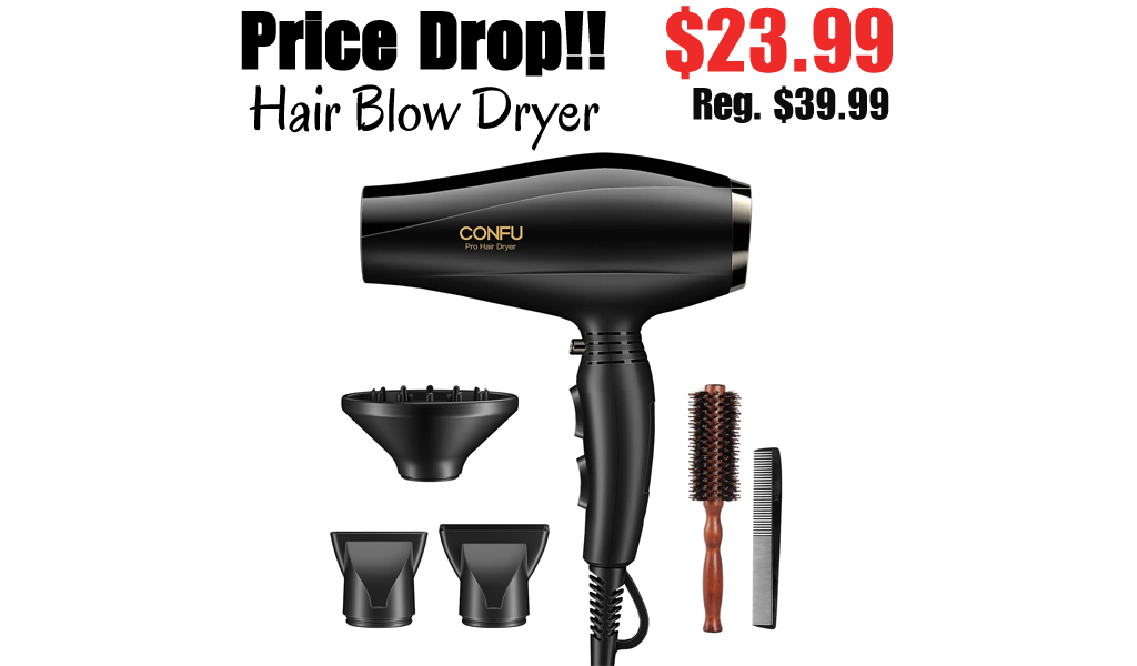 Hair Blow Dryer Only $23.99 Shipped on Amazon (Regularly $39.99)