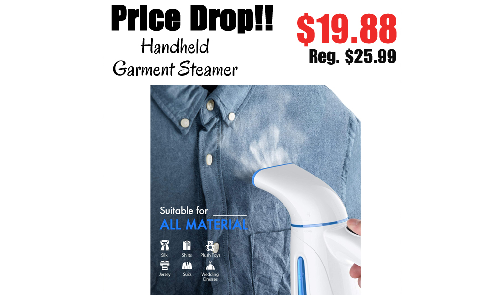 Handheld Garment Steamer Only $19.88 Shipped on Amazon (Regularly $25.99)