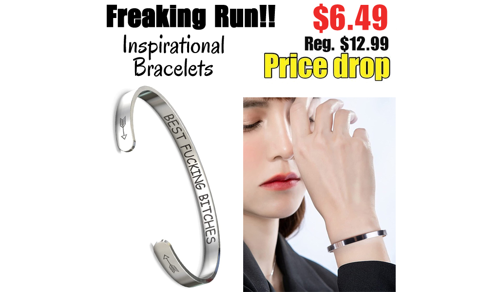 Inspirational Bracelets Only $6.49 Shipped on Amazon (Regularly $12.99)