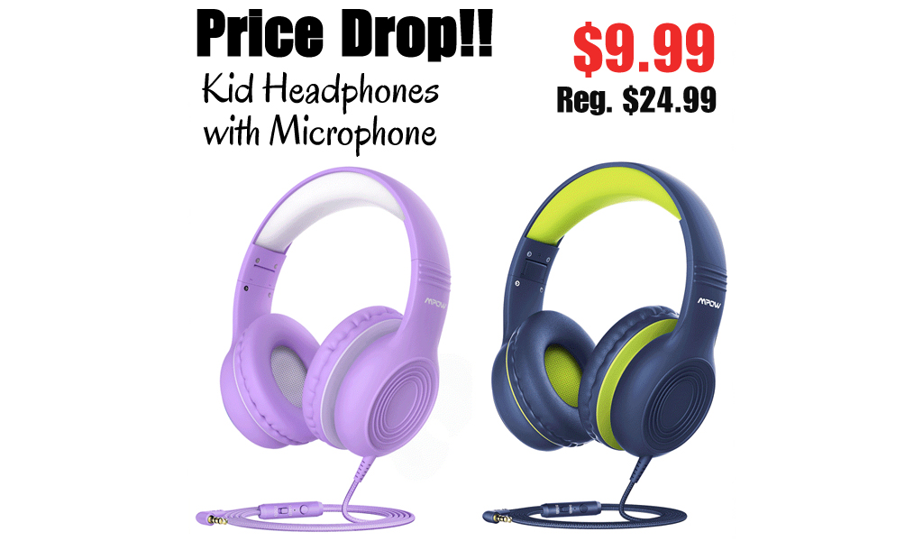 Kid Headphones with Microphone Only $9.99 Shipped on Walmart.com (Regularly $24.99)