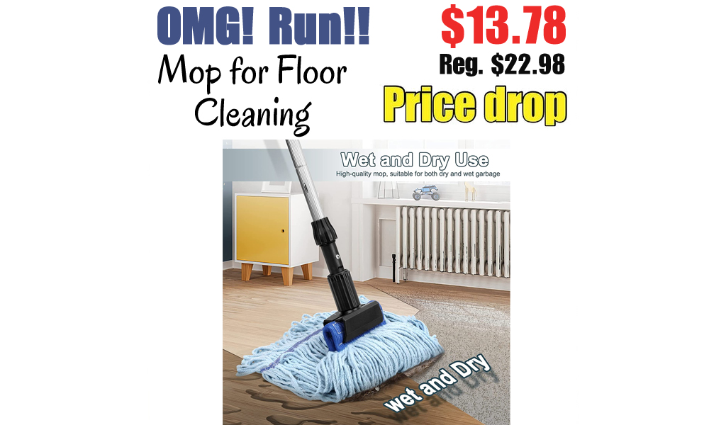 Mop for Floor Cleaning Only $13.78 Shipped on Amazon (Regularly $22.98)