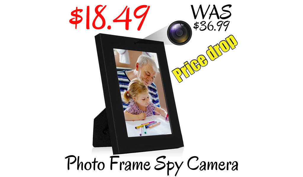 Photo Frame Spy Camera Only $18.49 Shipped on Amazon (Regularly $36.99)