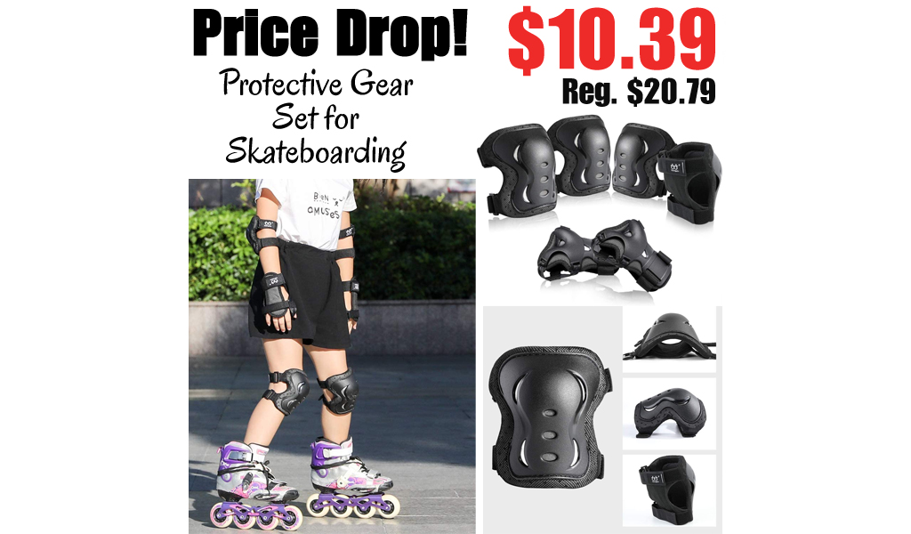 Protective Gear Set for Skateboarding Only $10.39 Shipped on Amazon (Regularly $20.79)