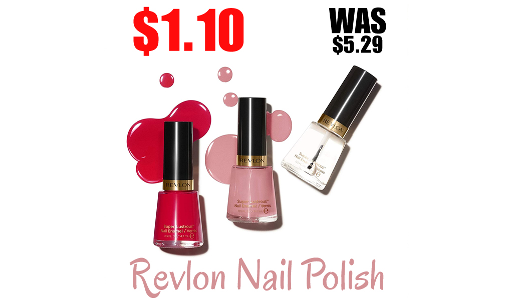 Revlon Nail Polish Only $1 Shipped on Amazon (Regularly $5)