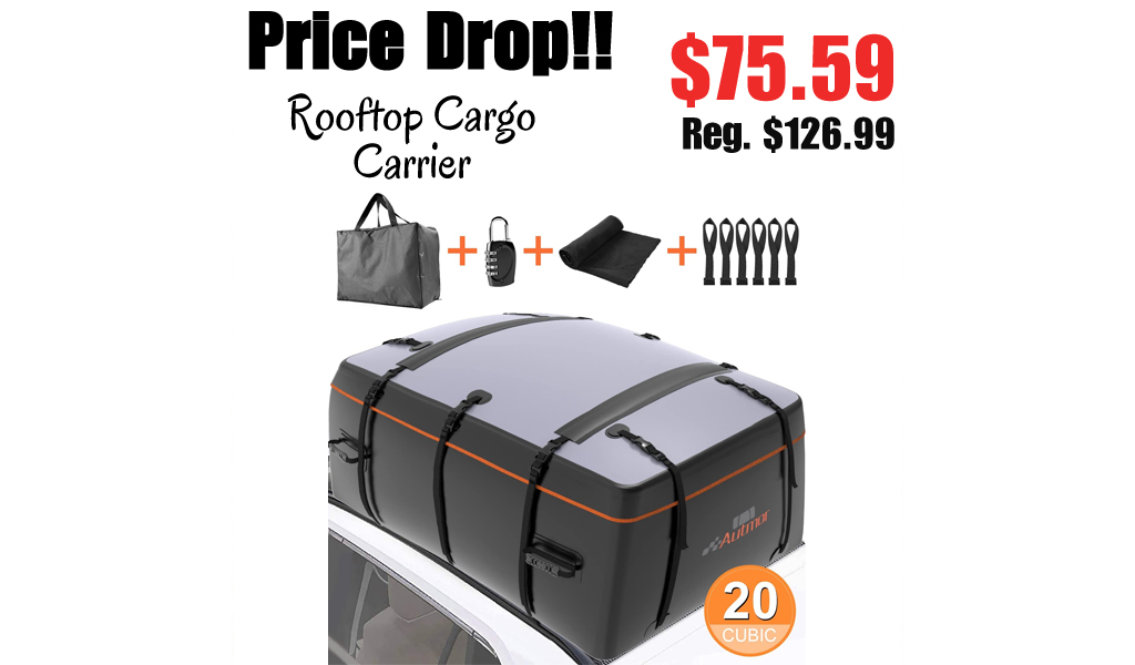 Rooftop Cargo Carrier Only $75.59 Shipped on Amazon (Regularly $126.99)