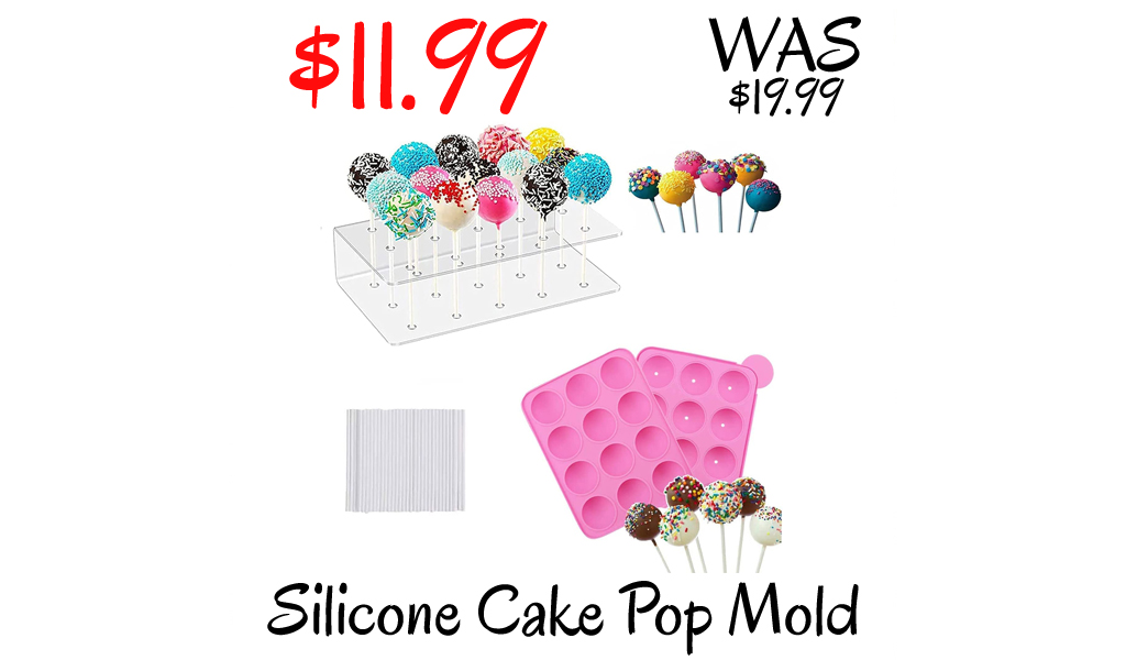 Silicone Cake Pop Mold Only $11.99 Shipped on Amazon (Regularly $19.99)