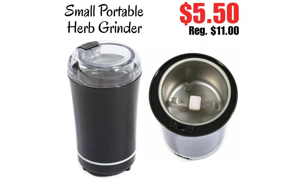 Small Portable Herb Grinder Only $5.50 Shipped on Amazon (Regularly $11.00)